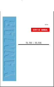 Yanmar TS  TSC ES ESC Series Industrial Diesel Engine Shop Manual - PDF Downloads