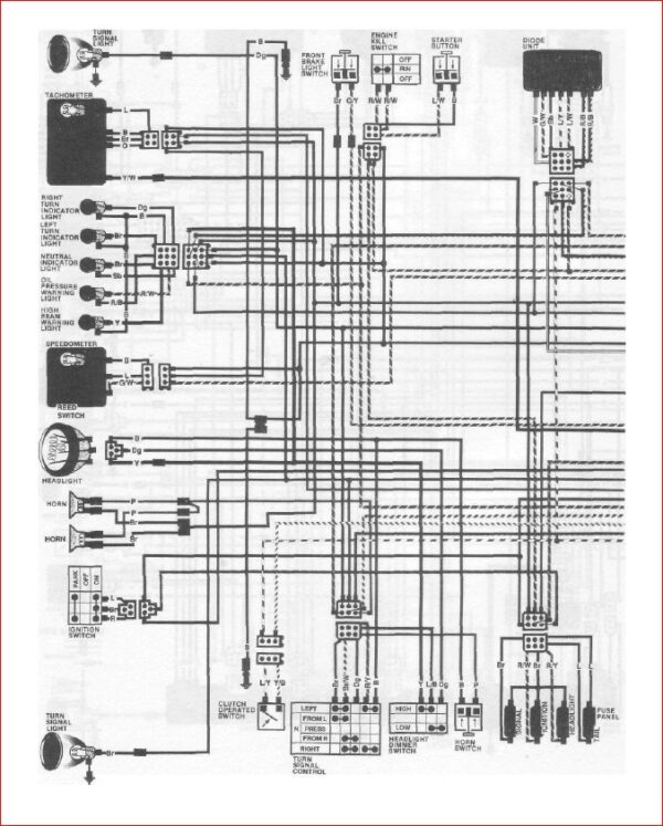 yamaha Virago xv 535 1100 1983-2003 service manual - PDF DOWNLOAD ...