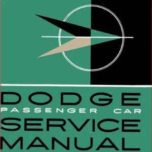 1957 Dodge Passenger Sevice Repair Manual - DOWNLOAD