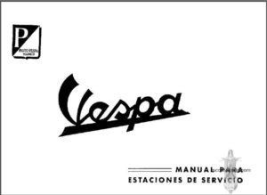 1965 Rare Motovespa Vespa 150 150s Owner Manual - DOWNLOAD