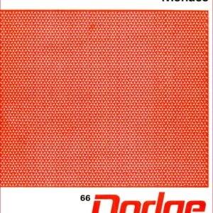 1966 Dodge Polara Monaco Service Manual - DOWNLOAD