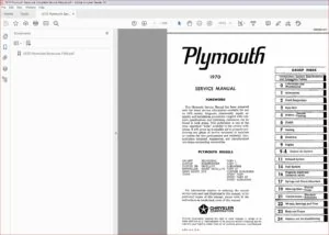 1970 Plymouth Baracuda Complete Service Manual - Download