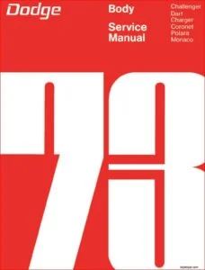 1973 Dodge Body Service Repair Manual - DOWNLOAD