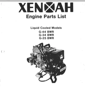 1976 Rupp Xenoah Lc 250340 440 Bwr Parts Manual - DOWNLOAD