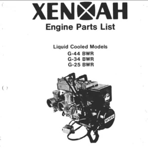 1976 Rupp Xenoah Lc 250340 440 Bwr Parts Manual - DOWNLOAD