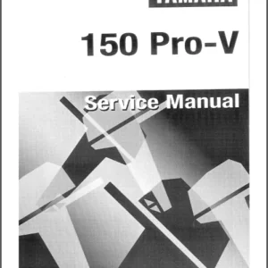 1986 Yamaha Prov 150 J Outboard Service Repair Maintenance Manual - Download