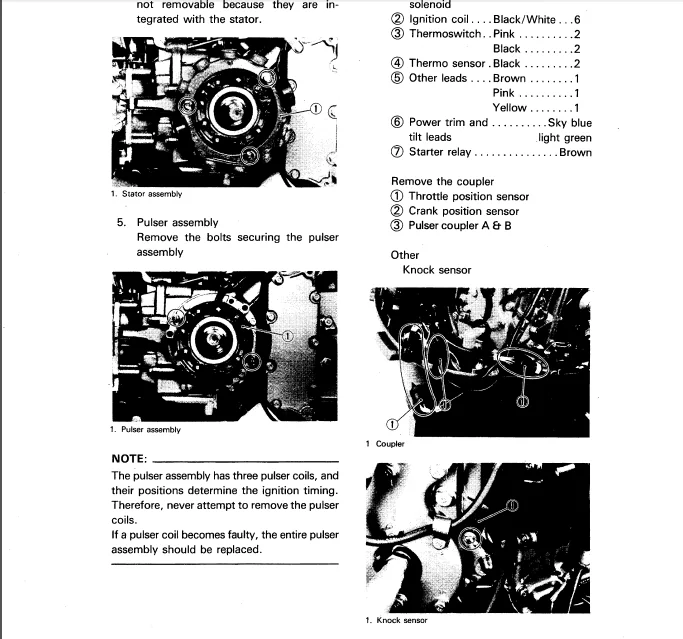 1986 Yamaha V6 Special J Outboard Service Repair Maintenance Manual - DOWNLOAD - Image 4
