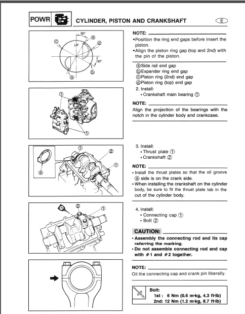 1994 Yamaha T9 9exhs Outboard Service Repair Maintenance Manual - Download - Image 2