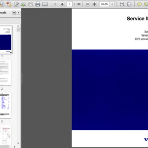 1998 Volvo C70 Convertible Wiring Diagrams - Download