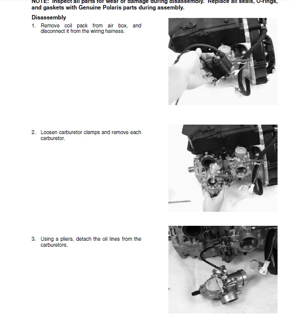 2002 - 2003 Polaris Pro X Snowmobile Service Repair Workshop Manual - Download - Image 3