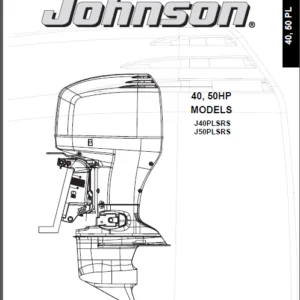 2004 Johnson Evinrude 40hp 50hp Pl 2 stroke Parts Catalog Manual - DOWNLOAD