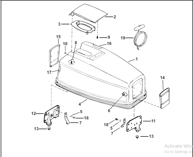 2004 Johnson Evinrude 40hp 50hp Pl 2 stroke Parts Catalog Manual - DOWNLOAD - Image 3