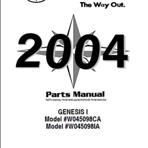 2004 Polaris Genesis Watercraft Parts Manual - DOWNLOAD
