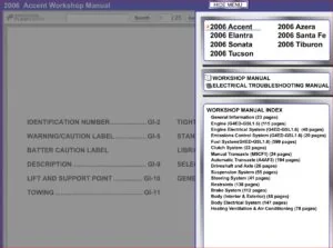 2006 Hyundai Accent Service Repair Manual - DOWNLOAD