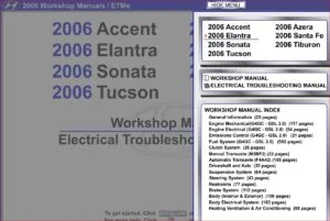 2006 Hyundai Elantra Service Repair Manual - DOWNLOAD