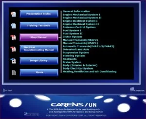 2006 Kia Carens Complete Service Manual - Download