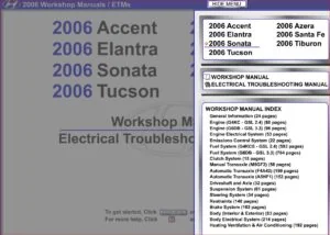 2006 Hyundai sonata Service Repair Manual - DOWNLOAD