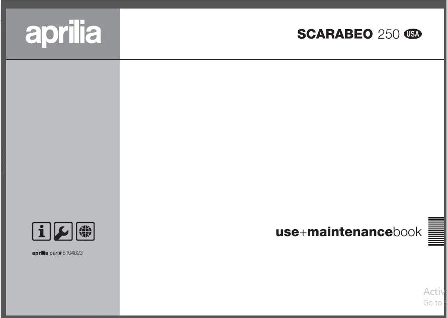 2005  Aprillia Scarabeo 250 Workshop Repair Manual - PDF Download - Image 4
