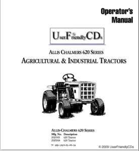 Allis Chalmers 620 Series Operators Manual - DOWNLOAD