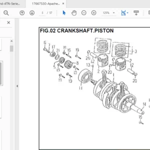 Apache Rlx250sx Parts Manual - PDF Download