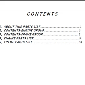 Apache Quad Rlx100 Parts Manual - DOWNLOAD