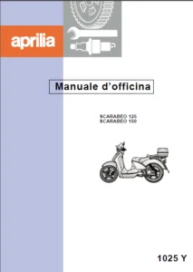 Aprilia Scarabeo 125 150 Manuale Officina 1999 - 2005 - DOWNLOAD