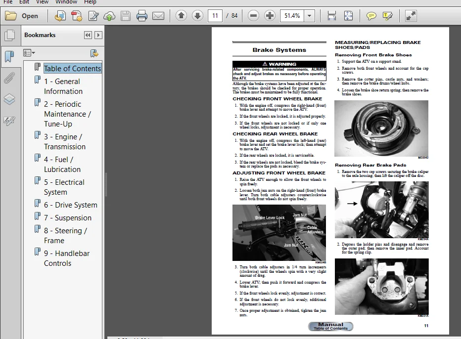 Arctic Cat Dvx 90 Utility 90 Atv Service Repair Manual 2011 - PDF DOWNLOAD - Image 3