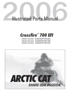 Arctic Cat Snowmobile Crossfire 700 Efi Illustrated Parts Manual - Download