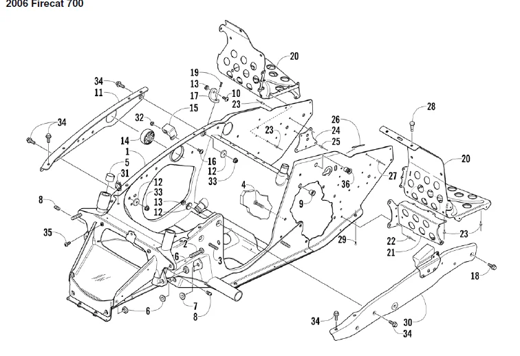 Arctic Cat Snowmobile F7 Parts Manual Catalog Download 2006 - DOWNLOAD - Image 3