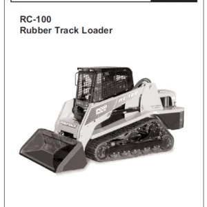Asv Posi track Rc 100 Track Loader Master Parts Manual - DOWNLOAD