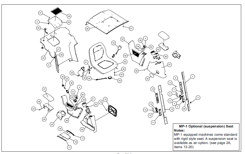 Asv Pt 70 Rubber Track Loader Illustrated Master Parts List Manual - Download - Image 3