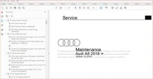 Audi A8 2018 - 2020 Complete Service Repair Workshop Manual - Download