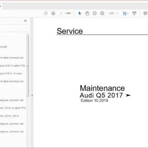 Audi Q5 2017 - 2020  Complete Service Repair Workshop Manual - Download