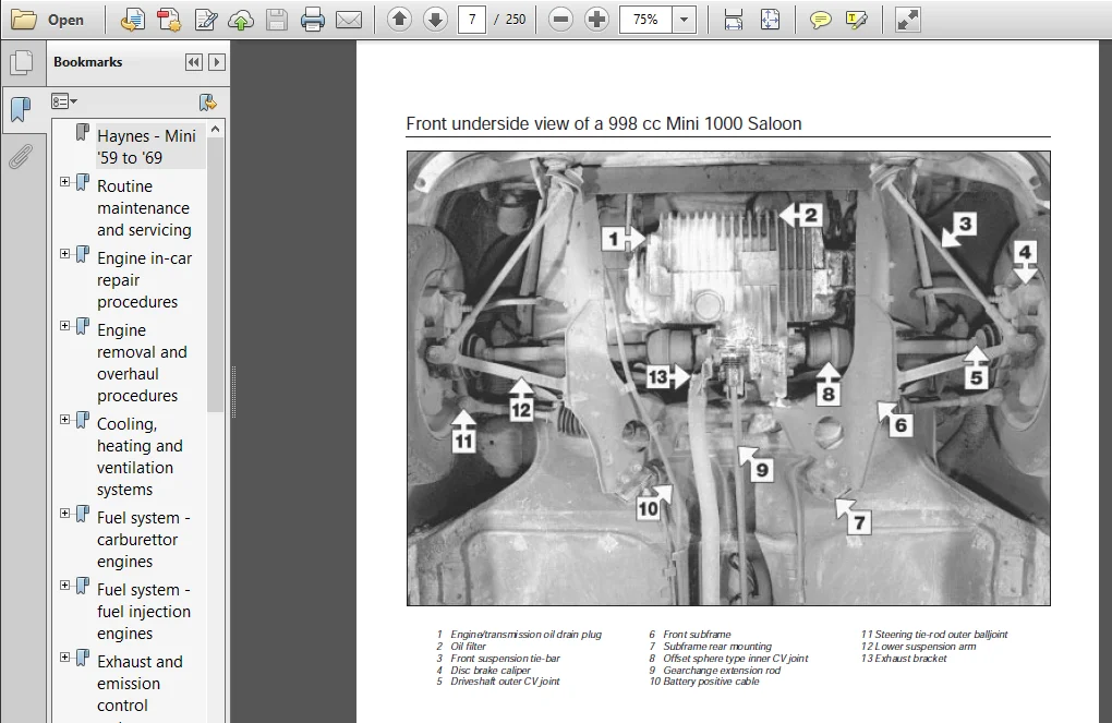Austin Mini Workshop Service Repair Manual -  Download - Image 4