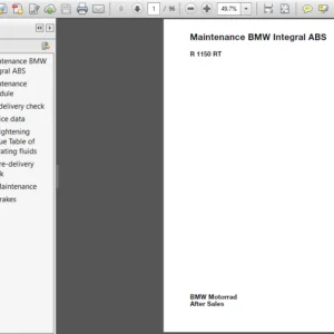 BMW R1150RT Complete Service Repair Manual - Download