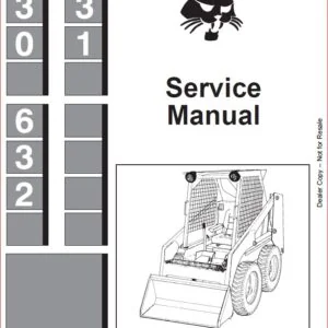 BOBCAT 630 631 632 LOADER SERVICE REPAIR WORKSHOP MANUAL DOWNLOAD