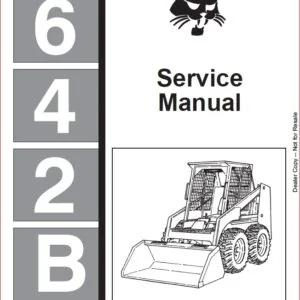 BOBCAT 642B LOADER SERVICE REPAIR WORKSHOP MANUAL DOWNLOAD