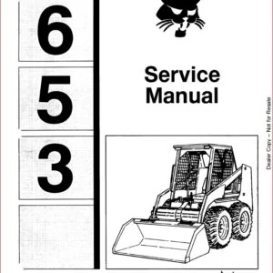BOBCAT 653 LOADER SERVICE REPAIR WORKSHOP MANUAL DOWNLOAD