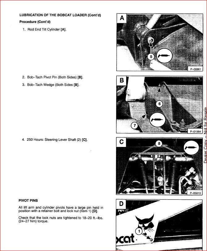 Bobcat 763 Operators Manual