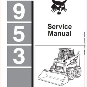 BOBCAT 953 LOADER SERVICE REPAIR WORKSHOP MANUAL DOWNLOAD