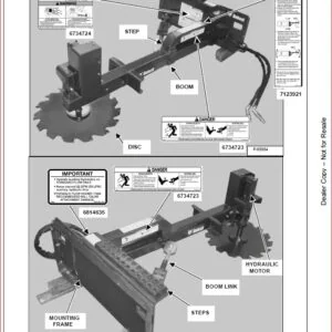 BOBCAT BRUSH SAW SERVICE REPAIR WORKSHOP MANUAL - PDF DOWNLOAD