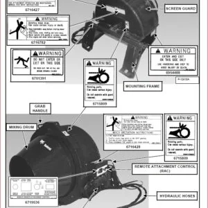 BOBCAT CONCRETE MIXER SERVICE REPAIR WORKSHOP MANUAL - PDF DOWNLOAD