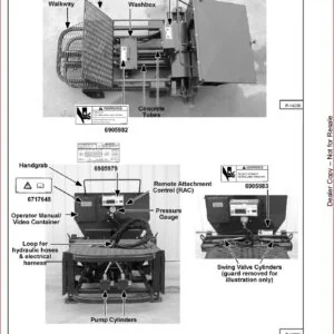 BOBCAT CONCRETE PUMP SERVICE REPAIR WORKSHOP MANUAL -  PDF DOWNLOAD