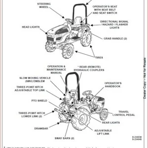 BOBCAT CT122 COMPACT TRACTOR SERVICE REPAIR WORKSHOP MANUAL - PDF DOWNLOAD