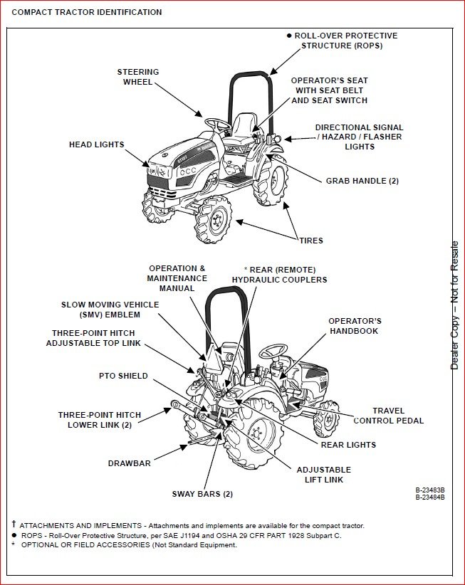 BOBCAT CT122 COMPACT TRACTOR SERVICE REPAIR WORKSHOP MANUAL - PDF