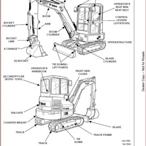 BOBCAT E35 COMPACT EXCAVATOR SERVICE REPAIR WORKSHOP MANUAL - PDF DOWNLOAD