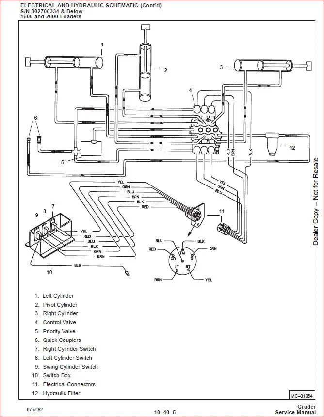BOBCAT GRADER SERVICE REPAIR WORKSHOP MANUAL - PDF DOWNLOAD - Image 4