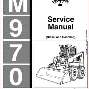 BOBCAT M 970 LOADER SERVICE REPAIR WORKSHOP MANUAL DOWNLOAD