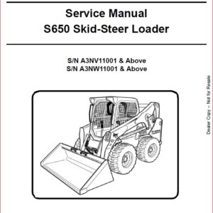 BOBCAT S650 - HeyDownloads - Manual Downloads