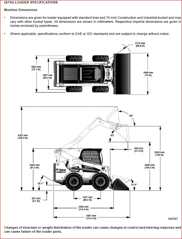 BOBCAT S750 SKID-STEER LOADER SERVICE REPAIR WORKSHOP MANUAL - PDF